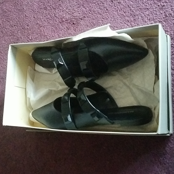 Marc Fisher Searli Mule black shoe - Picture 6 of 6